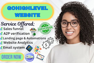 gohighlevel sales funnel gohighlevel landing page gohighlevel website design SEO
