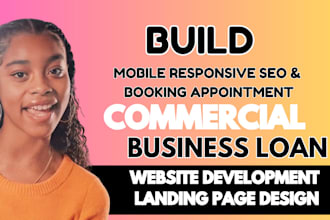 wordpress commercial business loan website calculator, business loan website