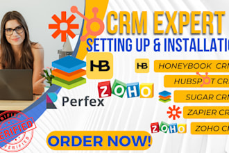 zendeck, pipedrive, hubspot CRM, honeybook CRM, zapier automation, zoho workflow