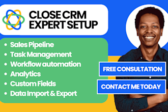 setup close crm close crm sales pipeline custom fields data import api zapier