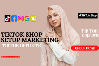 set up tiktok shop tiktok affiliate tiktok shop approval manage tiktok shop