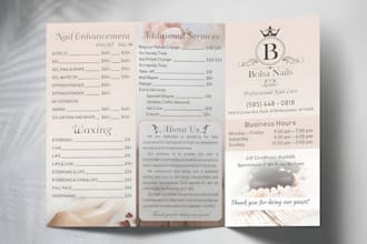 design digital menu bar menu spa menu restaurant menu board menu design