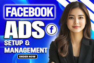 setup and manage facebook ads marketing, meta fb ads campaign meta ads manager