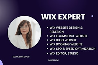 redesign wix website design wix website edit wix website wix ecommerce website