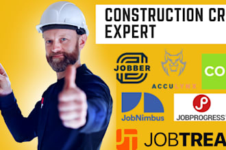 setup jobtread acculynx jobber, jobnimbus, coconstruct, jobprogress construction