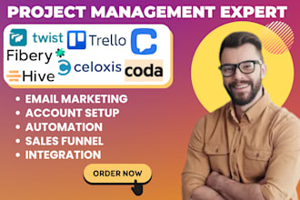setup fibery io chanty hive twist coda io flow celoxis trello project management
