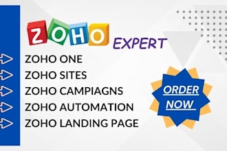 zoho campaign, sites, landing page, automation and ghl email marketing