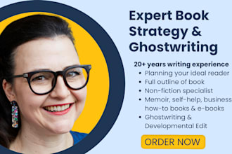 strategically plan and ghostwrite your book
