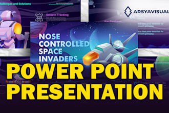 design powerpoint slides, pitch decks, business presentations in 24 hours