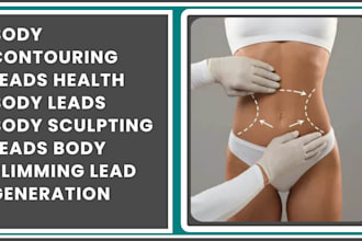 generate body contouring leads body sculpting leads health body lead generation