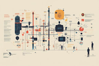 design infographic charts, graphs tables and diagrams