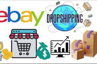 be your VA for amazon dropshipping and ebay dropshipping