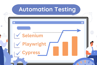 automate yours test cases using selenium or playwright