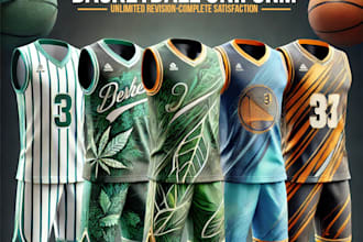 create basketball sublimation jersey or jersey design