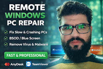 repair, speed up and optimize your slow windows 10 or 11 computer