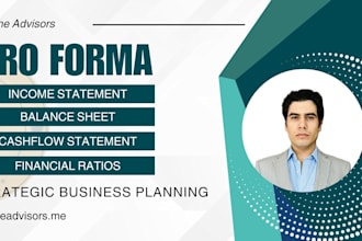 create accurate pro forma financial statements and projections