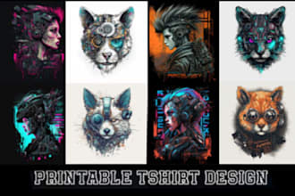do graphic t shirt and clothing design using midjourney ai model prompt art
