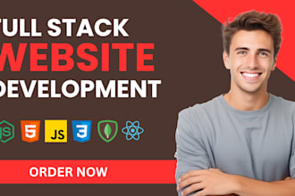 be your full stack web developer as mern stack developer
