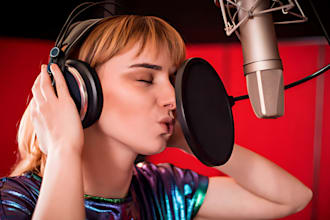 be your christian contemporary music, gospel worship song as female vocalist