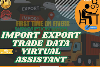 provide global import export trade data for 28 days