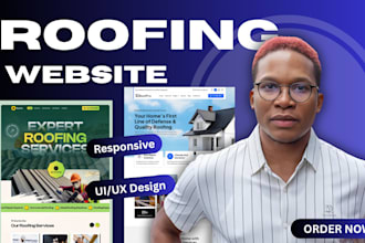 build roofing website contractor website handyman website roofing wordpress site