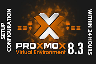 setup and configure proxmox within 24 hours