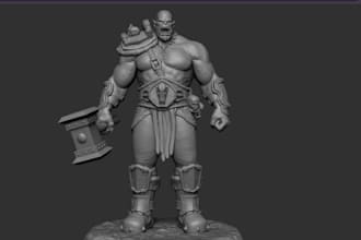fantasy figurine design, wow, tabletop, gaming,3d printed figurines 3d printing