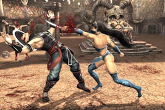 build 3d fighting game, 3d street fighting, 3d game prototype in unreal engine
