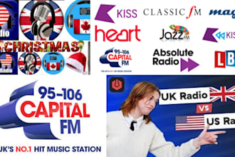 submit and play your existed song and broadcast it on any italy, hot 97 radio
