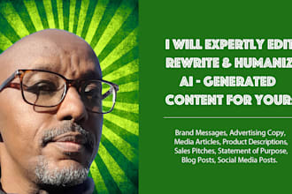 expertly edit and rewrite ai generated content