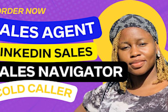 be your sales agent  sales navigator  linkedin sales sales representative