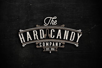provide a luxurious vintage logo design for the hard candy