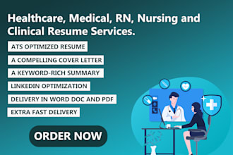 provide a phenomenal nursing resume, medical resume or healthcare resume writing