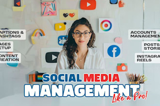 be your social media marketing manager and content creator