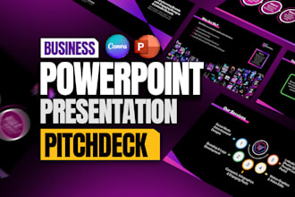design pitch deck presentation for funding