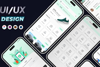 do UI UX design for your website or mobile app design in figma