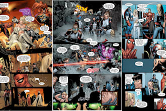 draw comic book illustration graphic novel book cover design anime nsfw fantasy