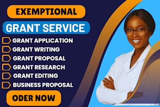 do grant application research writing proposal editing business proposal
