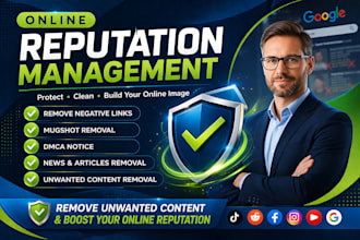 remove mugshots erase bad articles, delete negative links false news on google