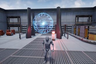 do 2d unreal engine shooting game action game pixel art assets sprite animation