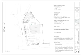 design residential commercial blueprints architectural stamp for city approval