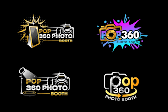 design modern photobooth logo