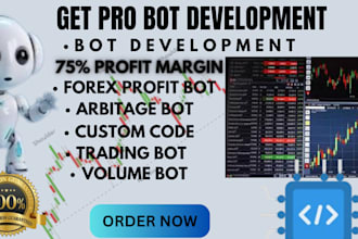 create a forex trading bot for daily trading proft, mt5