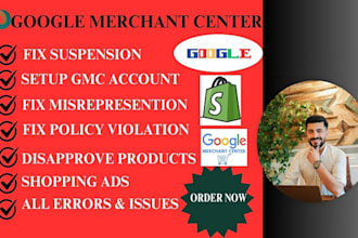 fix google merchant suspension misrepresentation shopping ads gtin code