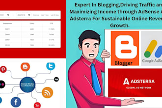 make attractive blog site and generate traffic to your business