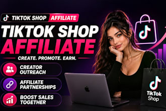 manage tiktok shop affiliate program and creator outreach