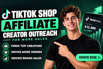 manage tiktok shop affiliate program and creator outreach