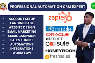 automate zapier and freshsales nimble crm honeybook crm netsuite capsule crm