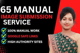 do infographic or image submission to 65 sites