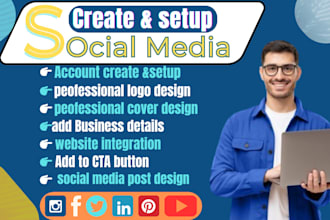 create and set up your social media accounts expert
